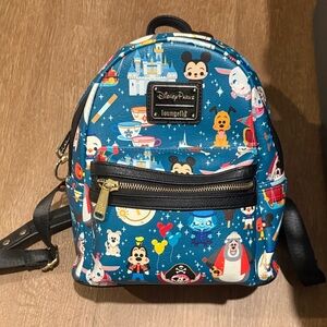 RETIRED Disney Parks Chibi Loungefly Backpack